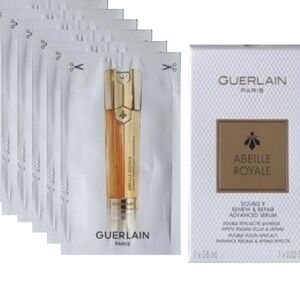 GUERLAIN Abeille Royale Double R‎ Renew & Repair Advanced Serum NIB set of 7